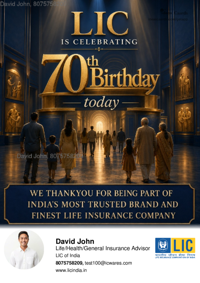 LIC 70th Birthday